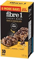 Fibre 1 Chewy Bars Oats & Chocolate, 30 × 35 g BB