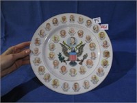 u.s.a presidential plate