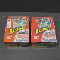 (2) 1991 Topps Baseball Full Boxes of Packs