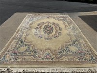 Sculptured Chinese style rug