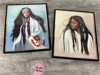2 Native American prints by Garcia