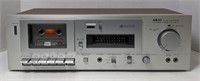 Akai CS-M02 Stereo Cassette Deck. Powers On.