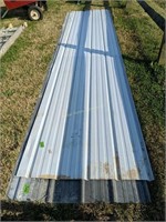 2 Sections 16-ft Galvanized Siding. On Hill