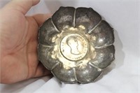 A Sterling Coin Bowl