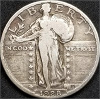 1928-P Standing Liberty Silver Quarter