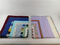 2 Small Square Quilts