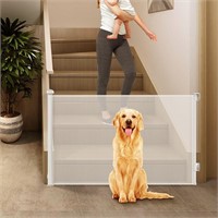 Vricoda Retractable Dog Gate 34" Tall, Dog Gates