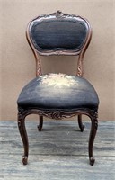 Antique Victorian Needlepoint Chair