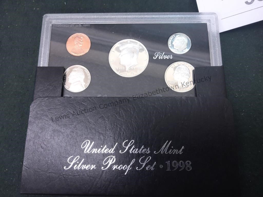 1998 silver proof set