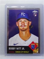 Bobby Witt Jr 2022 Topps Chrome Rookie