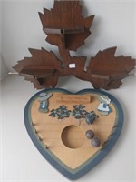 (2) Wooden Home Decorations