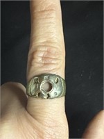 14K gold Mason Shriner ring for scrap. 5.2g