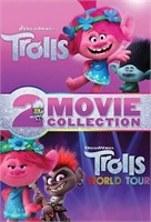 OF3477  DreamWorks Trolls 2-Movie Collection DVD