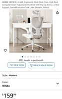 OFFICE CHAIR (OPEN BOX, NEW)