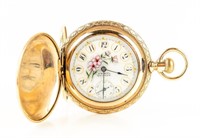 Jewelry Antique Waltham Hunter Case Pocket Watch