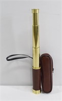 Vintage Hand Collapsible Telescope Japan w Case
