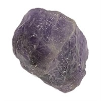 Natural Rough Cut 134.40ct Violet Amethyst