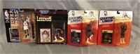 Starting Lineup Action Figures Lot, Mint on Card