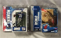Sports Action Figures Lot, Mint on Card