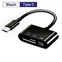 For Type C To SD Card Reader OTG USB Cable Micro e