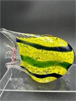 MURANO GLASS FISH PAPERWEIGHT