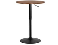 MoNiBloom 23.6" Round Cocktail Table in Brown