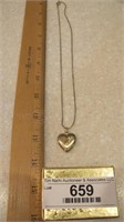 14KT Gold Filled Heart Locket (2.9 gram w/o chain)