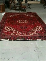 Red 8 X 12 handmade rug