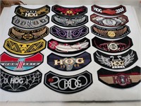 Harley-Davidson owners group patches