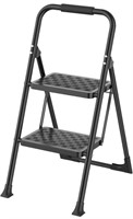 SEEMINES STEP LADDER, 2 STEP STOOL FOR ADULTS