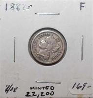 1882 NICKEL 3 CENT PIECE