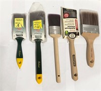 5 Pcs Variety Paint Brush Set