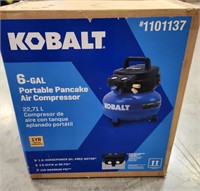 Kobalt 6-Gallons Portable 150 PSI Pancake Air Comp