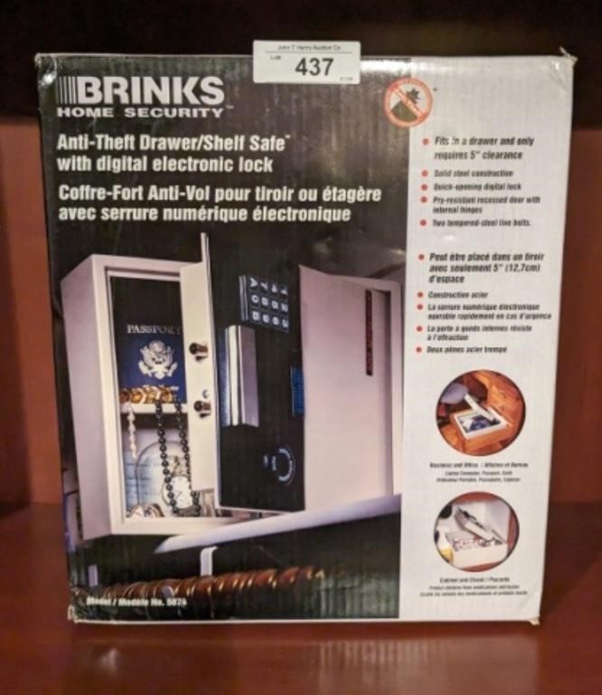 BRINKS HOME SECURITY WALL SAFE
