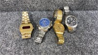 4 Wrist Watches