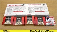 Winchester, Federal, & Hornady. 9mm Ammo. 500 Roun