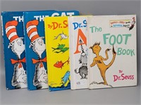 (5) Dr. Seuss Books 1960's