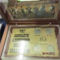 OBSOLETE RACKETEER NICKEL COIN COLLECTION