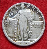 1924 Standing Liberty Silver Quarter