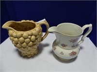 BURLEIGHWARE AND LORD NELSON PITCHERS