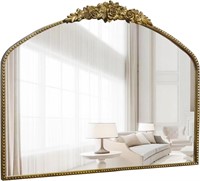 Antique Gold Arch Wall Mirror