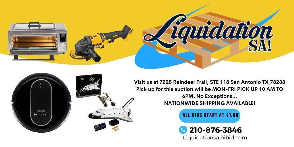 LiquidationSA! Wednesday Auction #1