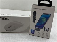Mini portable wireless mouse and wireless