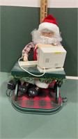 18 inch high Electric Santa Claus Doll Figure