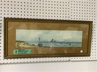 Original Watercolour (Ships) by F. Turner
