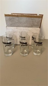 Lot of 6 Norfolk Southern 6" Tumblers