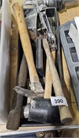 Box Hand Tools, Hammers. Rubber Mallet, Stapler