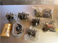 Various carburetors and parts