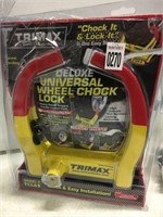 TRIMAX  UNIVERSAL WHEEL CHOCK LOCK