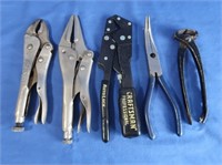 Vise Grips, Pliers, Cutters